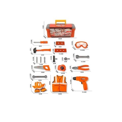 Zestaw narzędzi EUROBABY ZABAWKI EUROBABY ZABAWKI