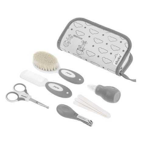 Zestaw pielęgnacyjny grey AKUKU ALBIS