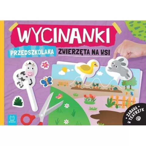 Zwierzęta na wsi teatrzyk AKSJOMAT AKSJOMAT